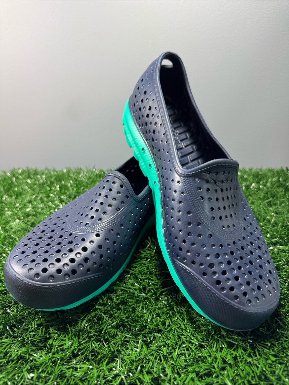 Skechers H2go Navy Blue / Teal Accent
